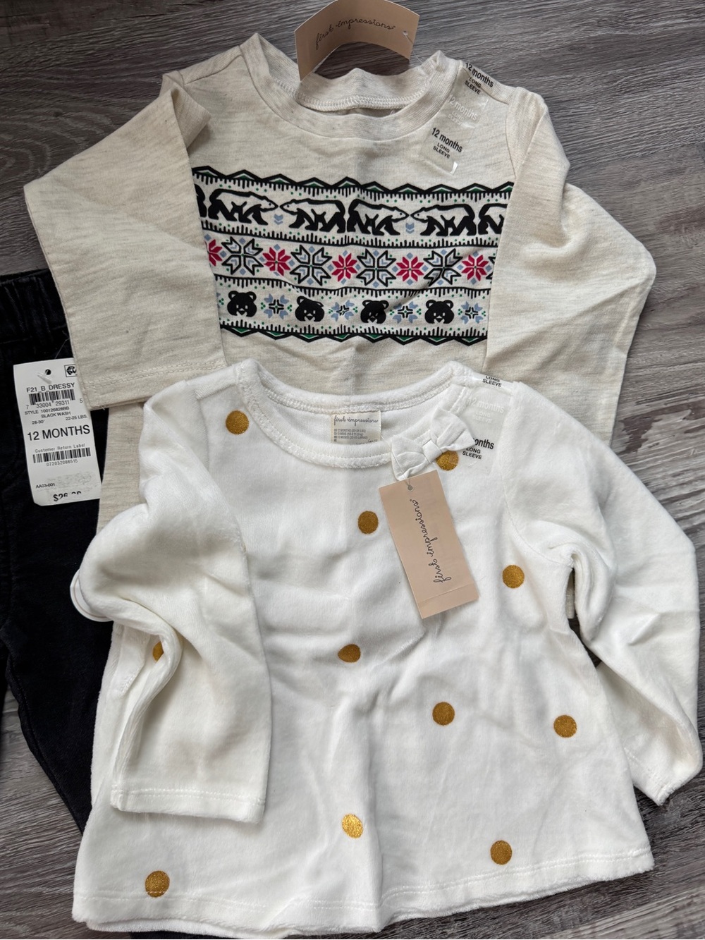 NWT Baby girls Winter bundle set size 12mo - Picture 3 of 3